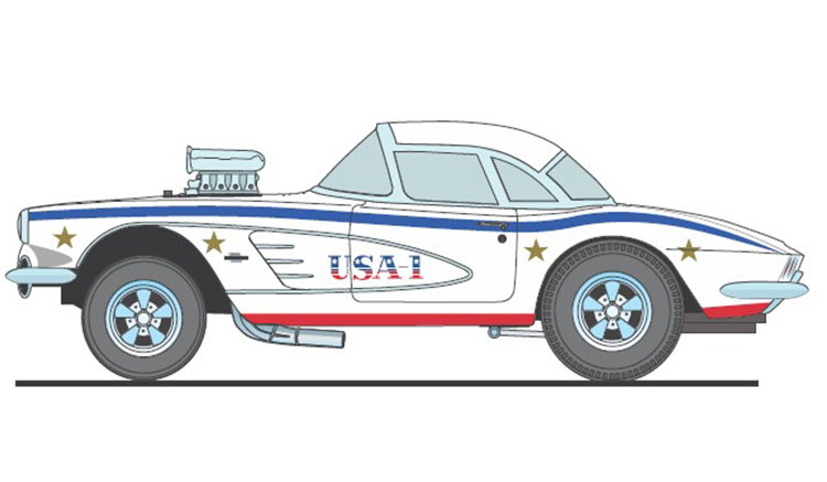 Chevrolet Corvette Gasser - USA-1